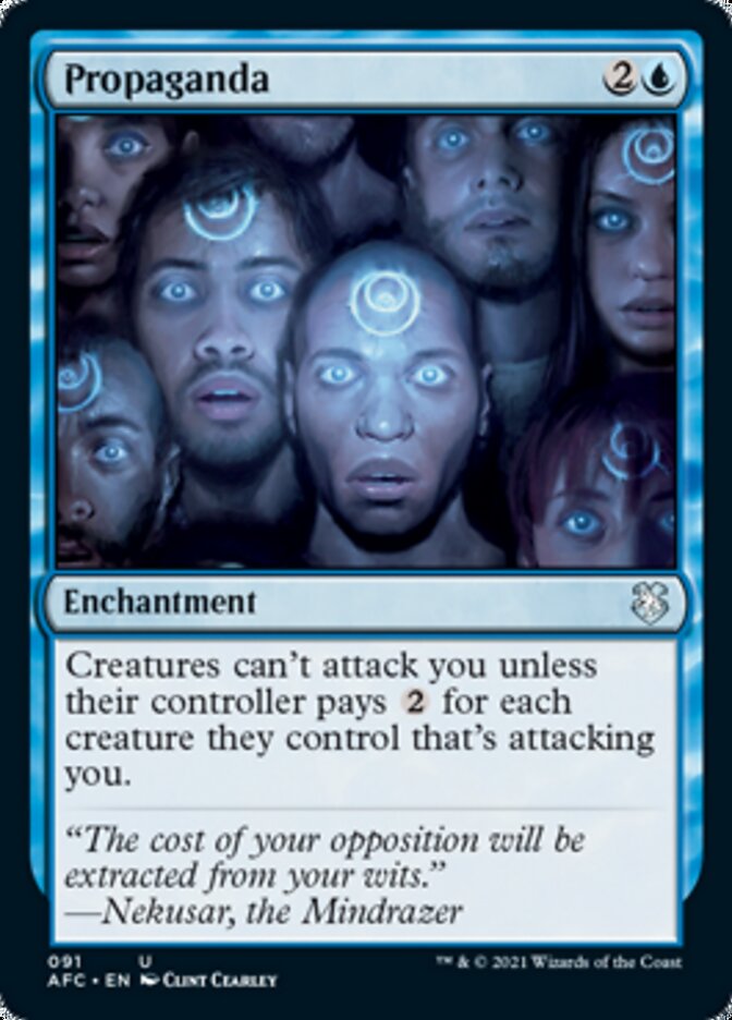 Magic | Propaganda [Dungeons & Dragons: Adventures in the Forgotten Realms Commander] | The Nerd Merchant