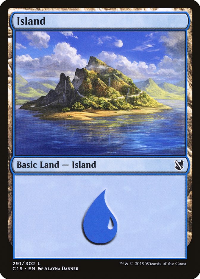 Magic | Island (291) [Commander 2019] | The Nerd Merchant