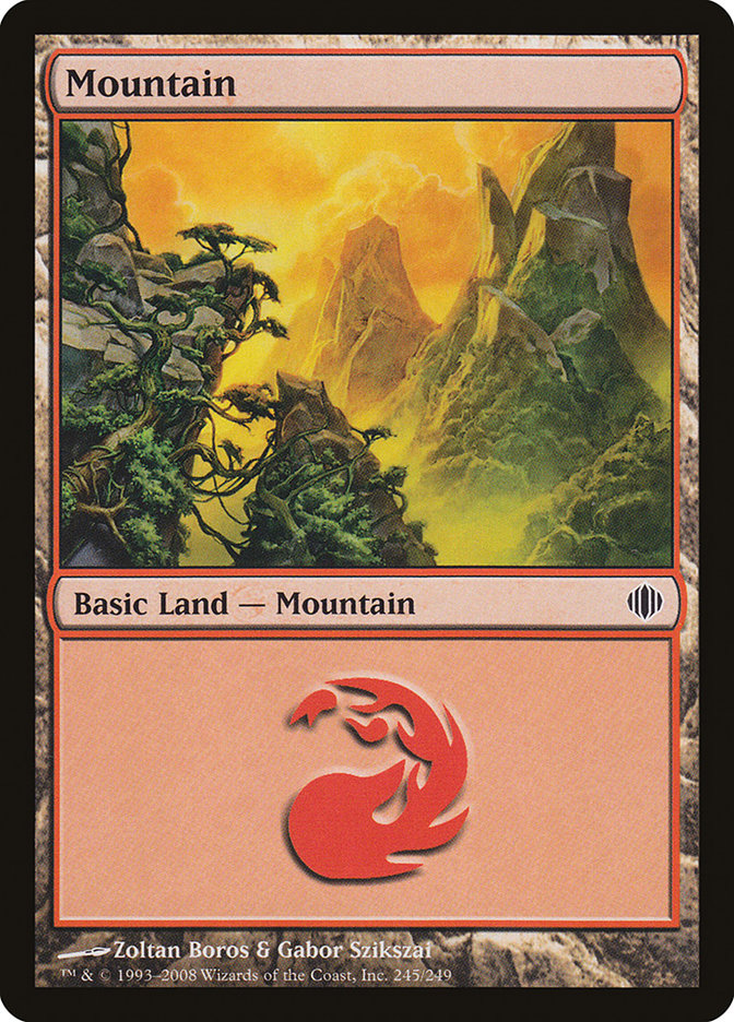 Magic | Mountain (245) [Shards of Alara] | The Nerd Merchant