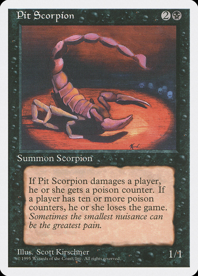 Magic | Pit Scorpion [Fourth Edition] | The Nerd Merchant