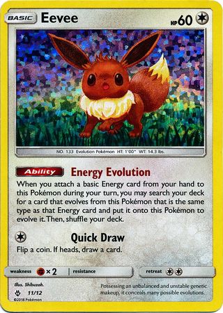 Pokemon | Eevee (11/12) [McDonald's Promos: 2018 Collection] | The Nerd Merchant