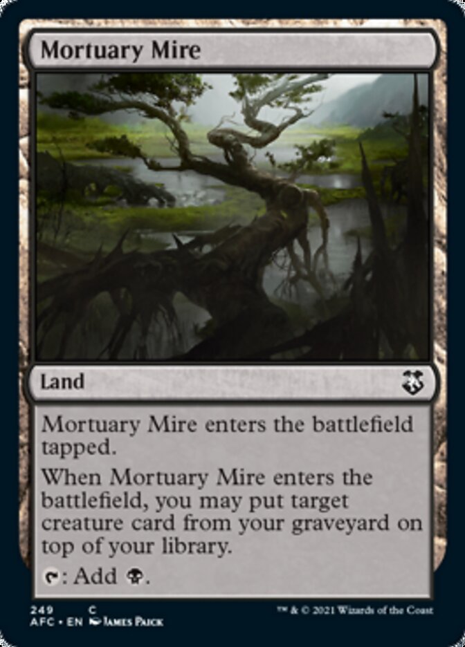 Magic | Mortuary Mire [Dungeons & Dragons: Adventures in the Forgotten Realms Commander] | The Nerd Merchant
