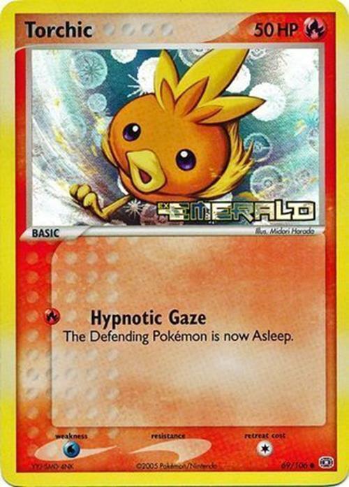 Pokemon | Torchic (69/106) (Stamped) [EX: Emerald] | The Nerd Merchant