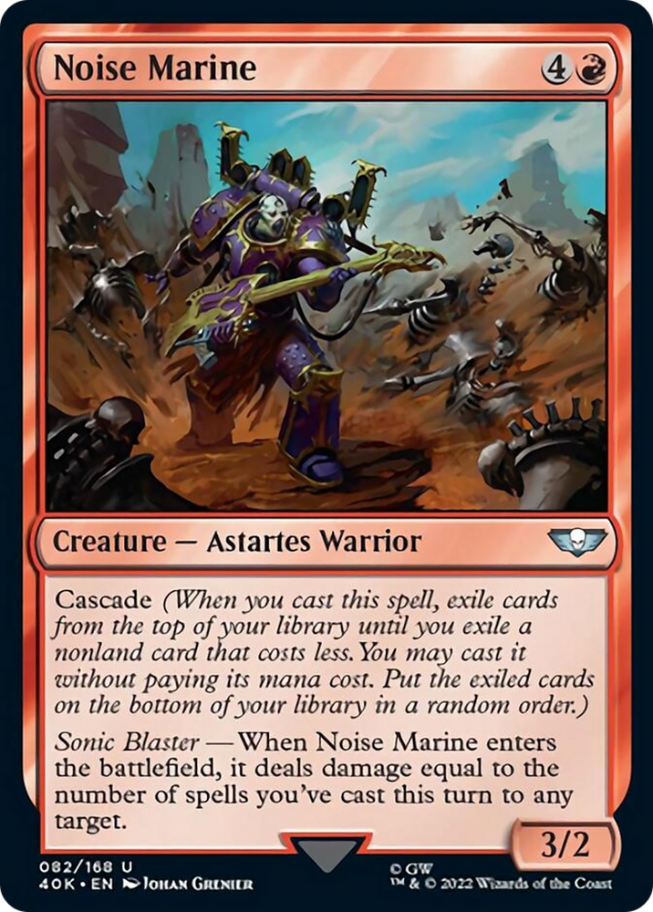 Magic | Noise Marine [Warhammer 40,000] | The Nerd Merchant