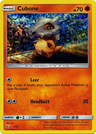 Pokemon | Cubone (7/12) [McDonald's Promos: 2018 Collection] | The Nerd Merchant