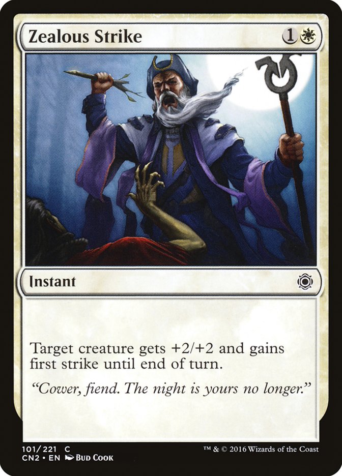 Magic | Zealous Strike [Conspiracy: Take the Crown] | The Nerd Merchant