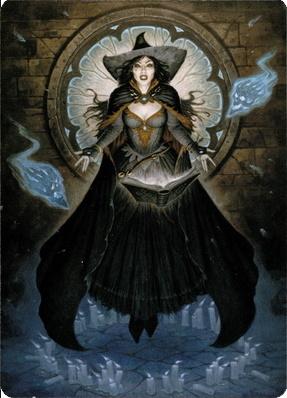 Magic | Tasha, the Witch Queen Art Card (76) [Commander Legends: Battle for Baldur's Gate Art Series] | The Nerd Merchant