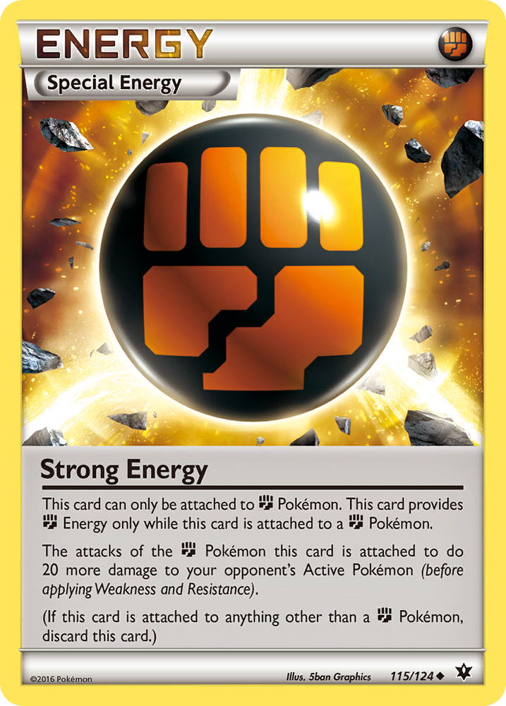 Pokemon | Strong Energy (115/124) [XY: Fates Collide] | The Nerd Merchant