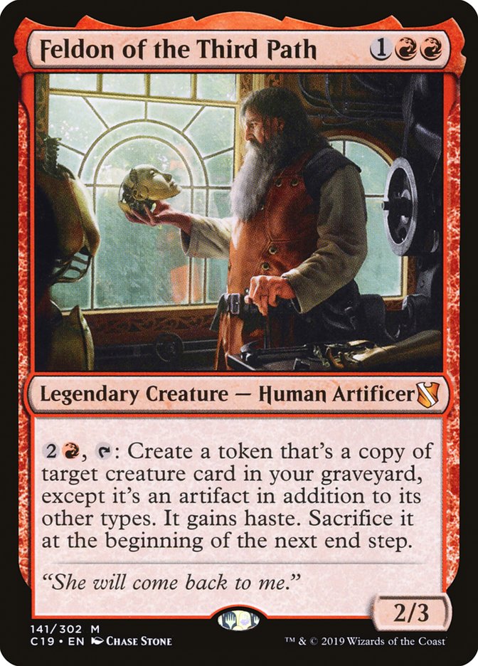 Magic | Feldon of the Third Path [Commander 2019] | The Nerd Merchant