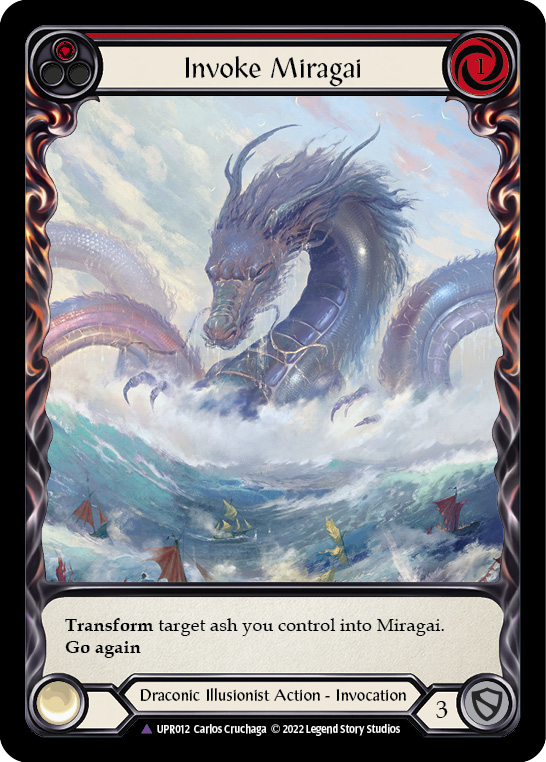 Flesh and Blood TCG | Invoke Miragai // Miragai (Marvel) [UPR012] (Uprising)  Cold Foil | The Nerd Merchant