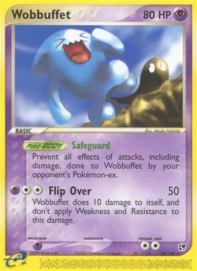 Pokemon | Wobbuffet (26/100) [EX: Sandstorm] | The Nerd Merchant