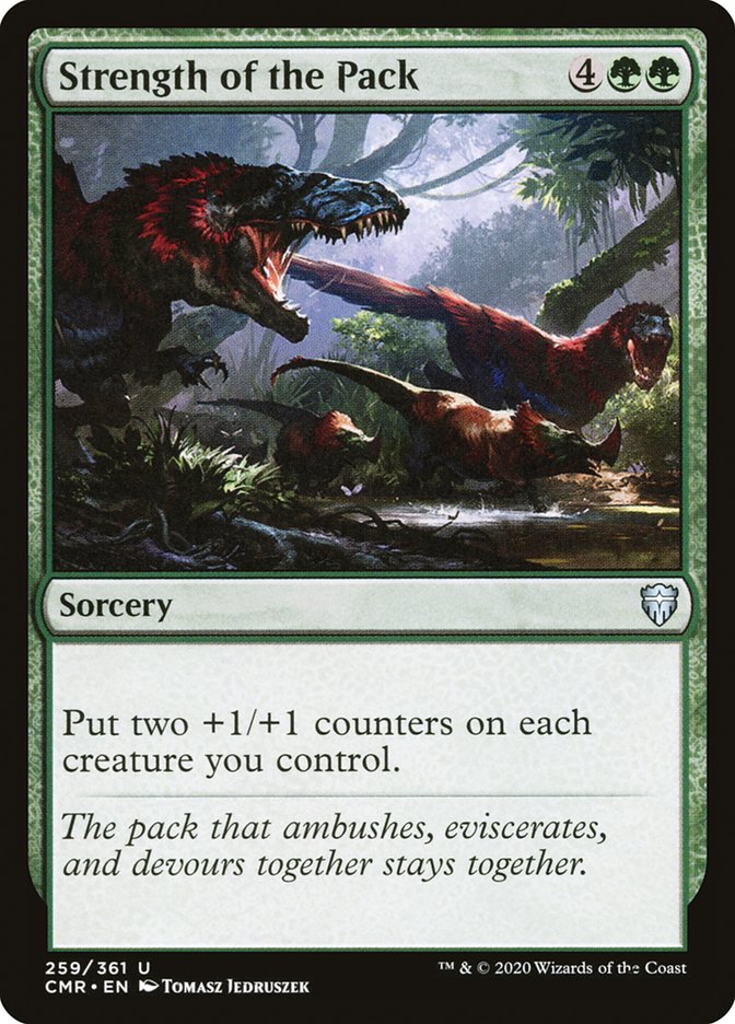 Magic | Strength of the Pack [Commander Legends] | The Nerd Merchant