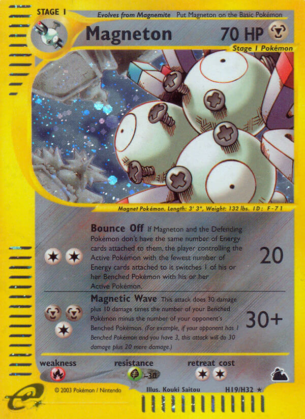 Pokemon | Magneton (H19/H32) [Skyridge] | The Nerd Merchant