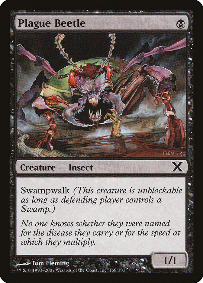 Magic | Plague Beetle [Tenth Edition] | The Nerd Merchant