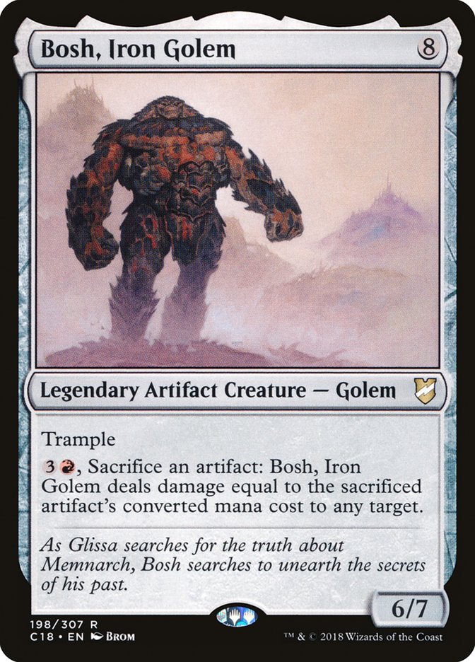 Magic | Bosh, Iron Golem [Commander 2018] | The Nerd Merchant