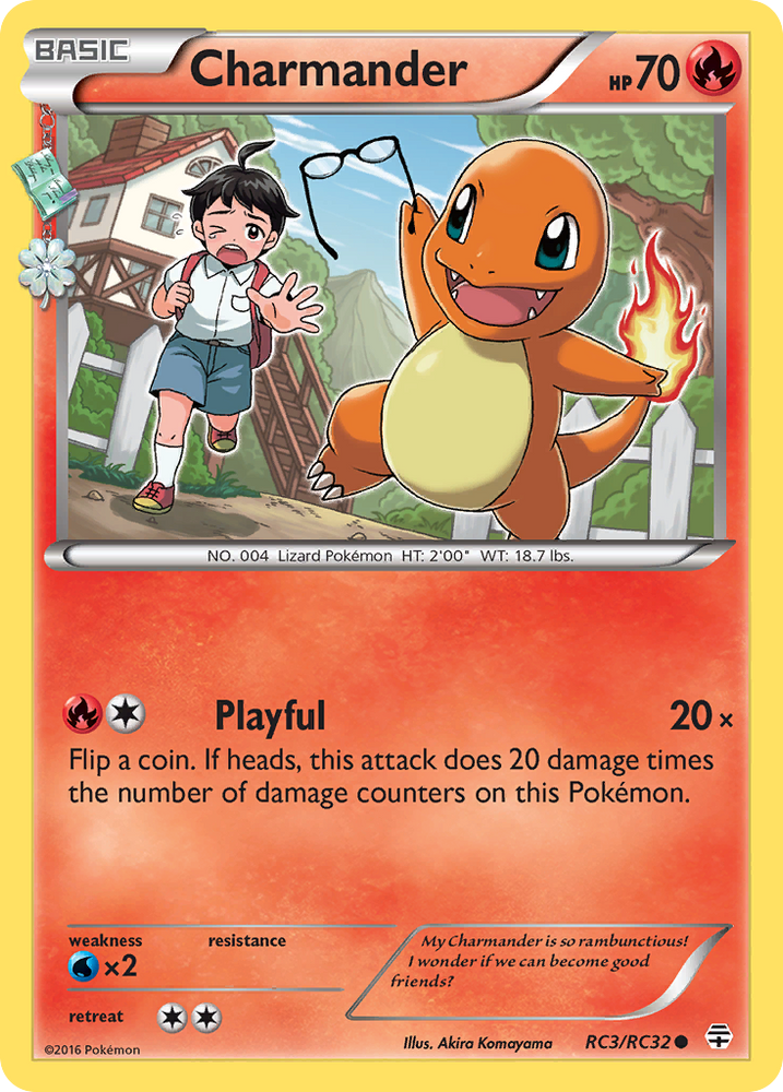 Pokemon | Charmander (RC3/RC32) [XY: Generations] | The Nerd Merchant