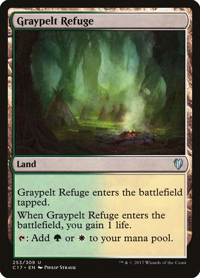 Magic | Graypelt Refuge [Commander 2017] | The Nerd Merchant