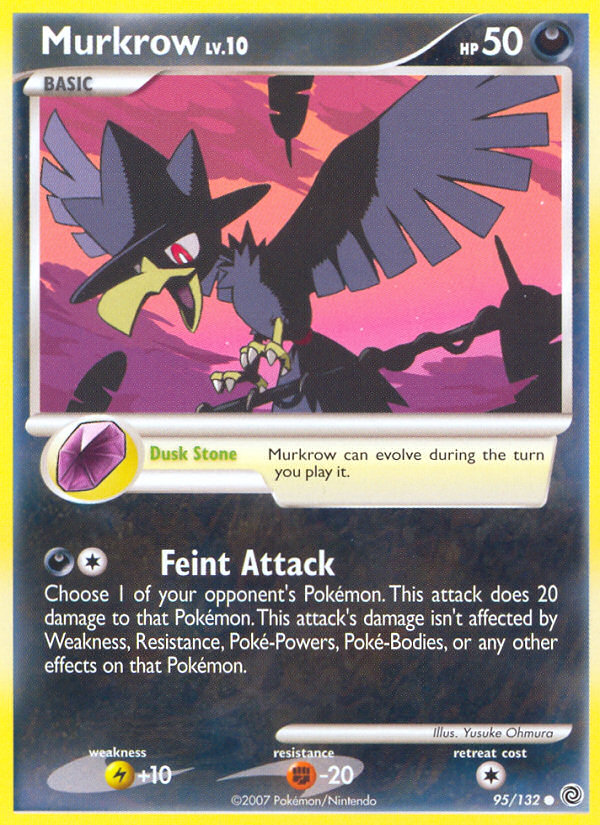 Pokemon | Murkrow (95/132) [Diamond & Pearl: Secret Wonders] | The Nerd Merchant