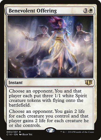 Magic | Benevolent Offering [Commander 2014] | The Nerd Merchant