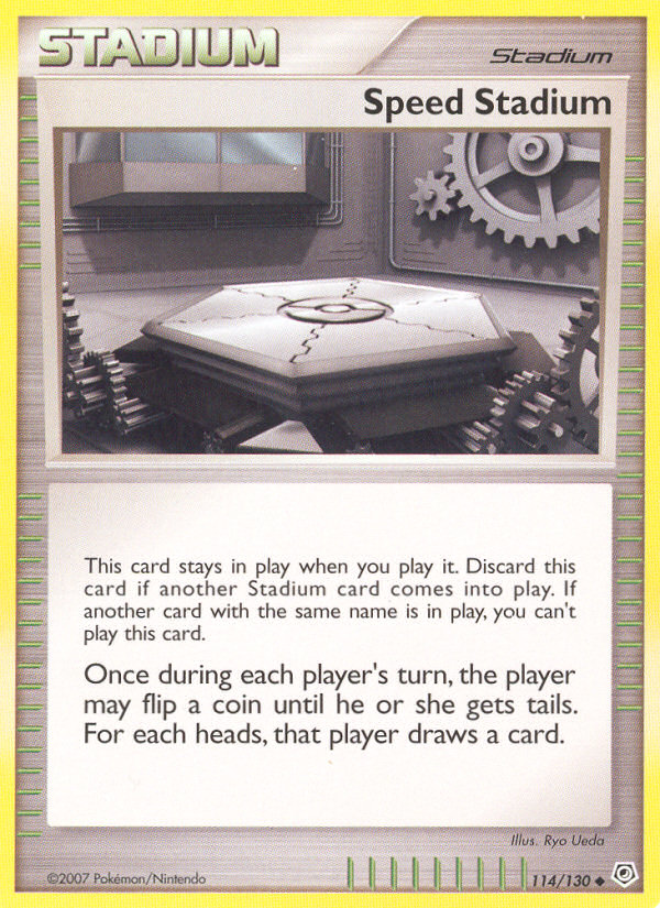 Pokemon | Speed Stadium (114/130) [Diamond & Pearl: Base Set] | The Nerd Merchant