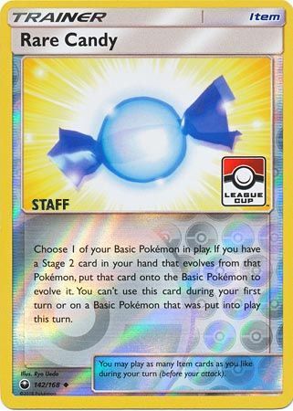 Pokemon | Rare Candy (142/168) (League Promo Staff) [Sun & Moon: Celestial Storm] | The Nerd Merchant