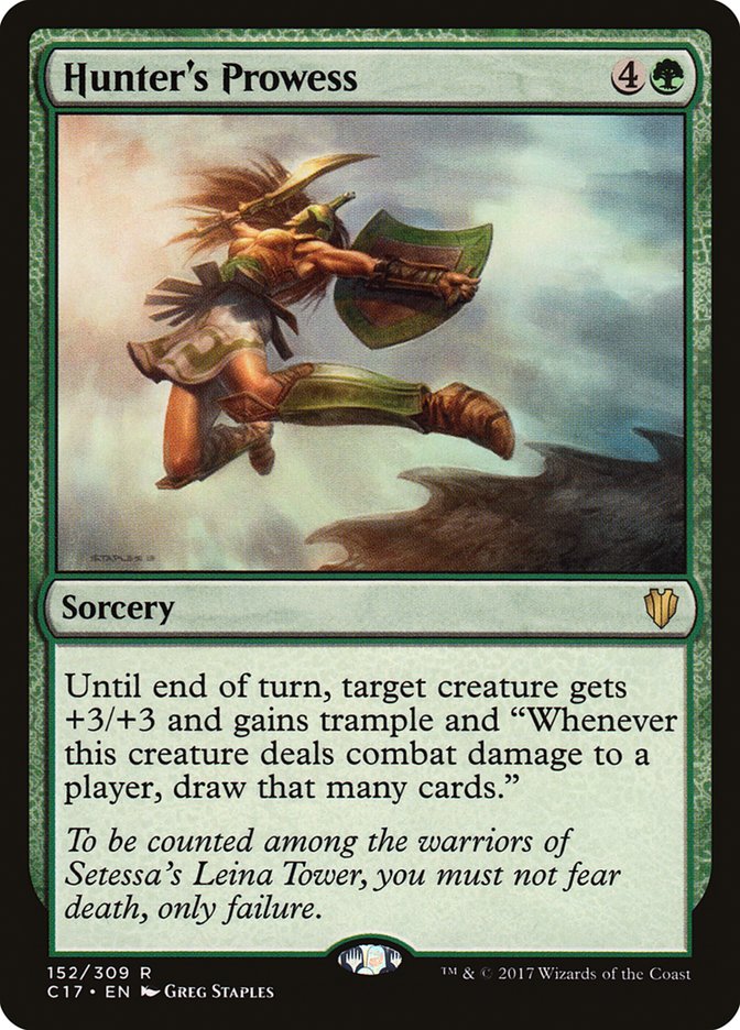 Magic | Hunter's Prowess [Commander 2017] | The Nerd Merchant