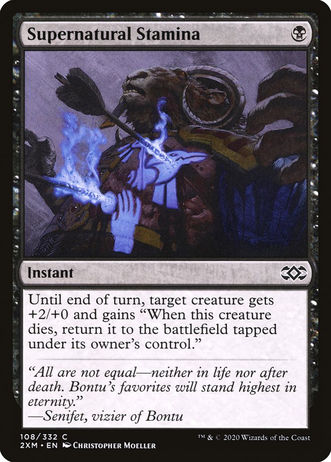 Magic | Supernatural Stamina [Double Masters] | The Nerd Merchant