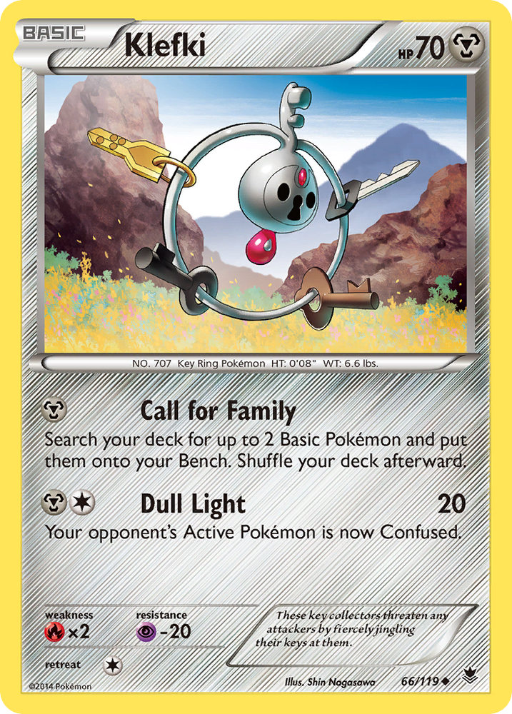 Pokemon | Klefki (66/119) [XY: Phantom Forces] | The Nerd Merchant