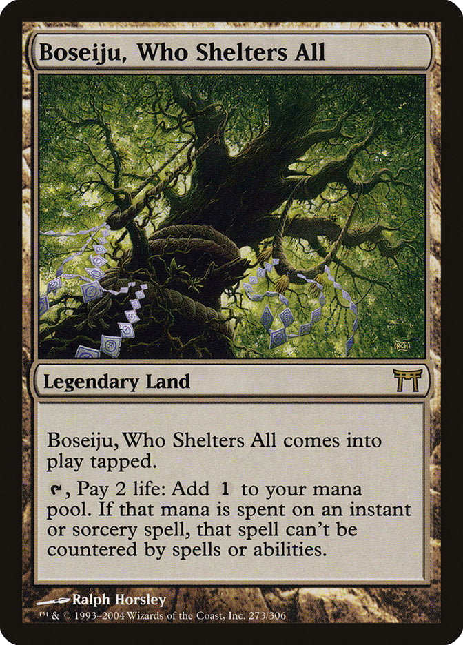 Magic | Boseiju, Who Shelters All [Champions of Kamigawa] | The Nerd Merchant