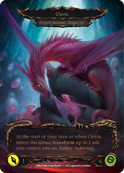 Flesh and Blood TCG | Invoke Ouvia // Ouvia (Marvel) [UPR014] (Uprising)  Cold Foil | The Nerd Merchant