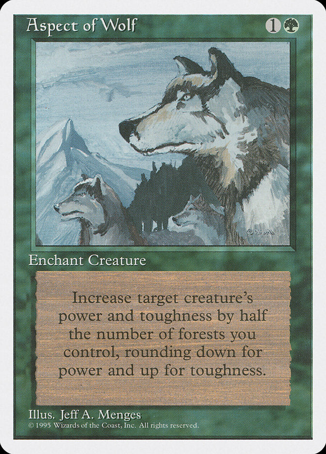 Magic | Aspect of Wolf [Fourth Edition] | The Nerd Merchant