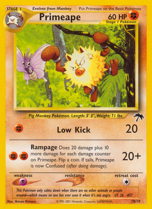 Pokemon | Primeape (18/18) [Southern Islands] | The Nerd Merchant