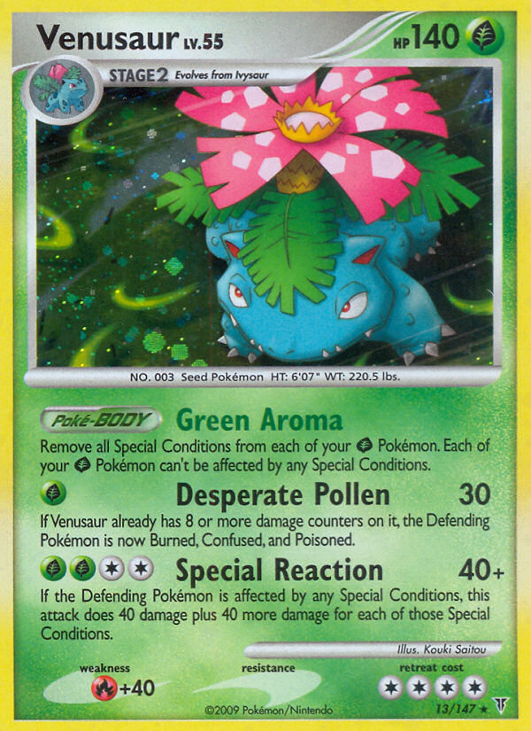 Pokemon | Venusaur (13/147) [Platinum: Supreme Victors] | The Nerd Merchant