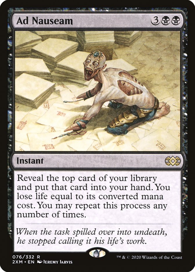 Magic | Ad Nauseam [Double Masters] | The Nerd Merchant