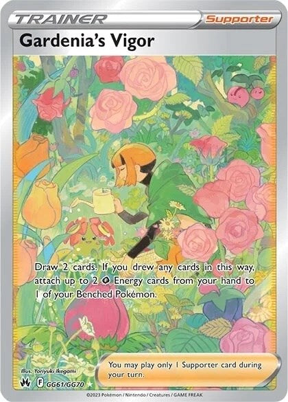 Pokemon | Gardenia's Vigor (GG61/GG70) [Sword & Shield: Crown Zenith] | The Nerd Merchant