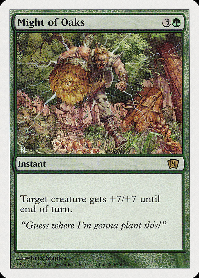 Magic | Might of Oaks [Eighth Edition] | The Nerd Merchant