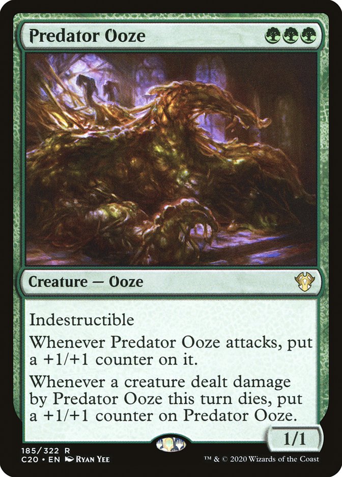 Magic | Predator Ooze [Commander 2020] | The Nerd Merchant