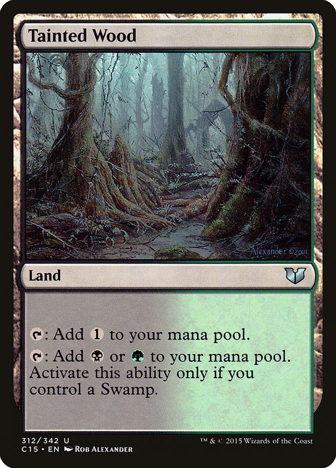 Magic | Tainted Wood [Commander 2015] | The Nerd Merchant