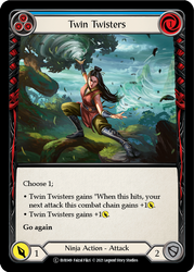 Flesh and Blood TCG | Twin Twisters (Blue) [EVR049] (Everfest)  1st Edition Normal | The Nerd Merchant
