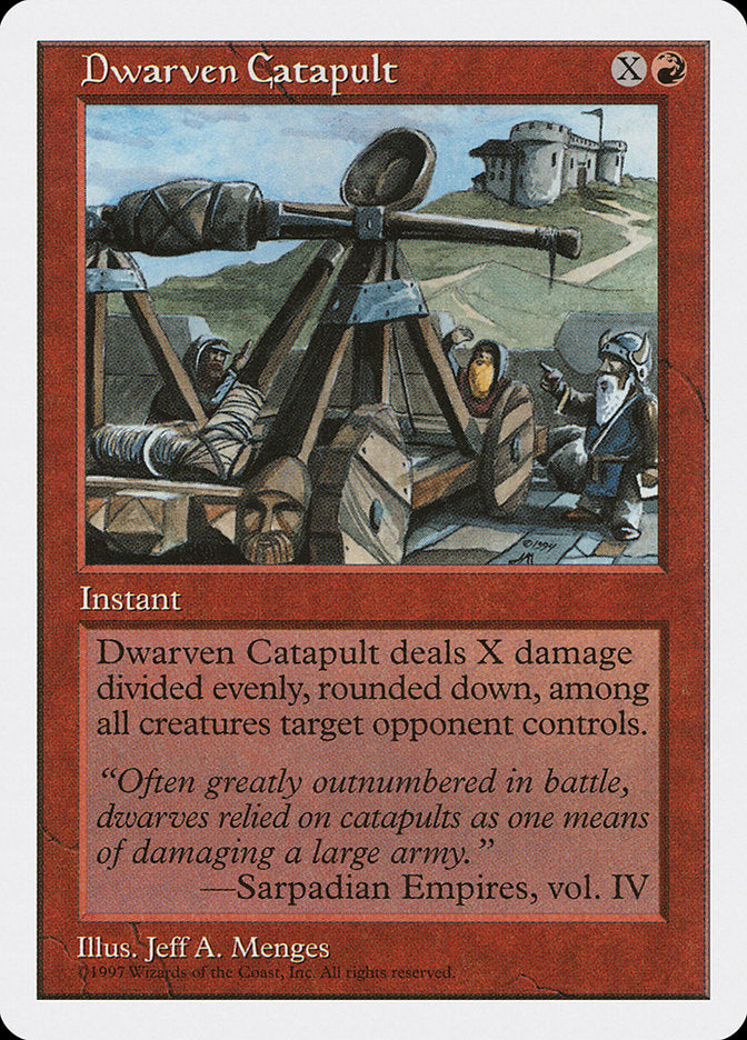 Magic | Dwarven Catapult [Fifth Edition] | The Nerd Merchant
