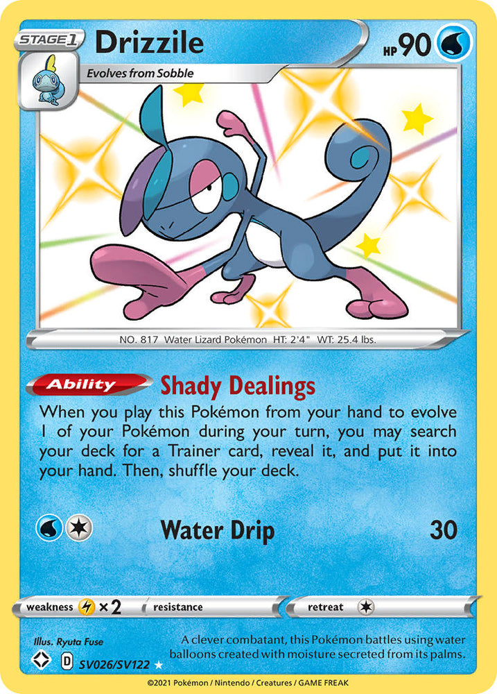 Pokemon | Drizzile (SV026/SV122) [Sword & Shield: Shining Fates] | The Nerd Merchant