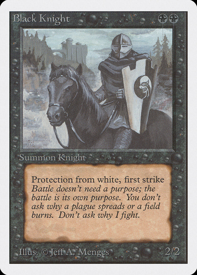 Magic | Black Knight [Unlimited Edition] | The Nerd Merchant