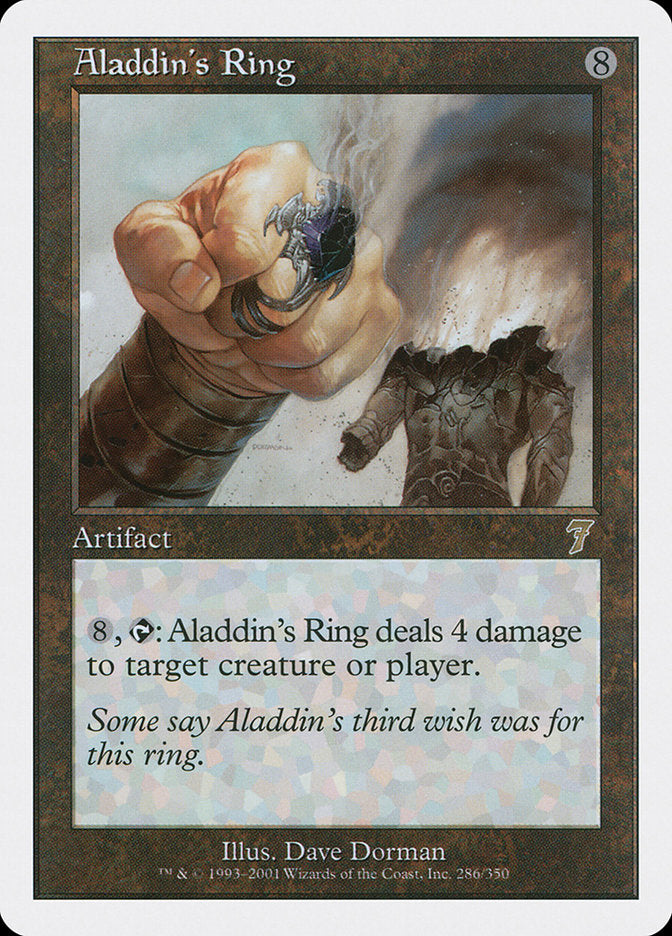 Magic | Aladdin's Ring [Seventh Edition] | The Nerd Merchant