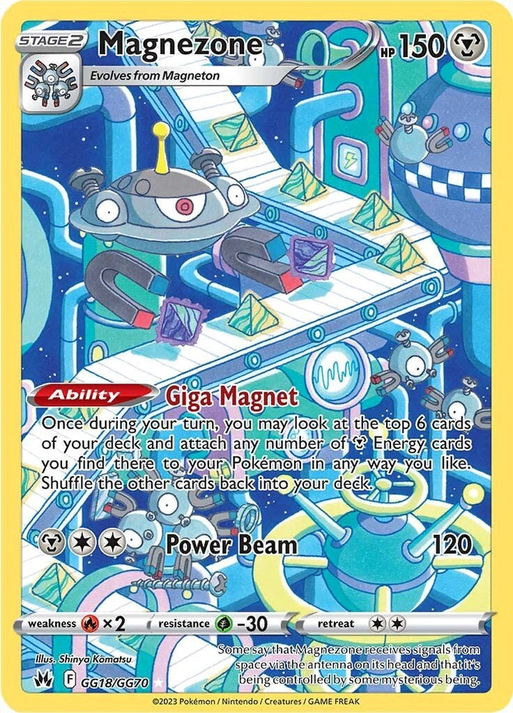 Pokemon | Magnezone (GG18/GG70) [Sword & Shield: Crown Zenith] | The Nerd Merchant