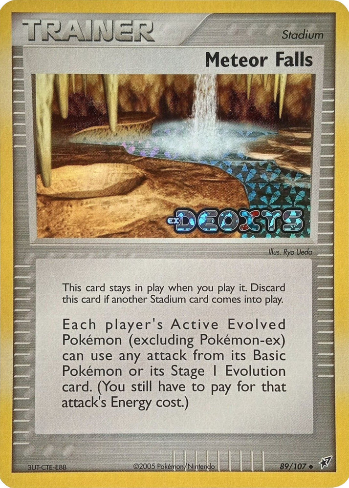 Pokemon | Meteor Falls (89/107) (Stamped) [EX: Deoxys] | The Nerd Merchant
