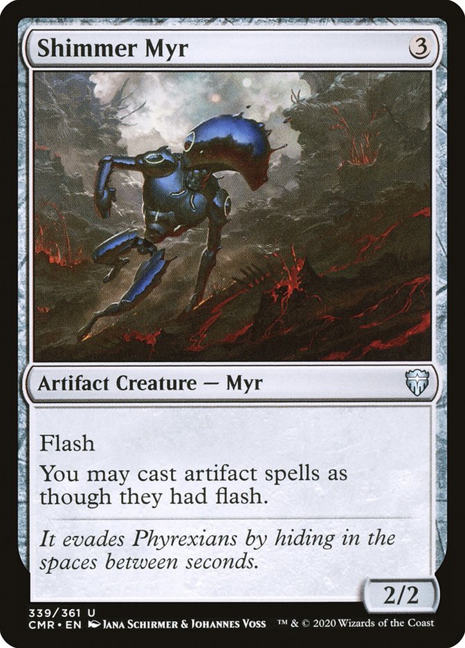 Magic | Shimmer Myr [Commander Legends] | The Nerd Merchant