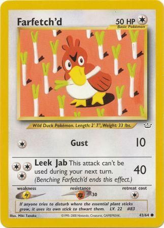 Pokemon | Farfetch'd (43/64) [Neo Revelation Unlimited] | The Nerd Merchant