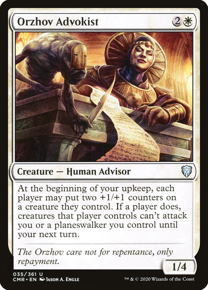 Magic | Orzhov Advokist [Commander Legends] | The Nerd Merchant