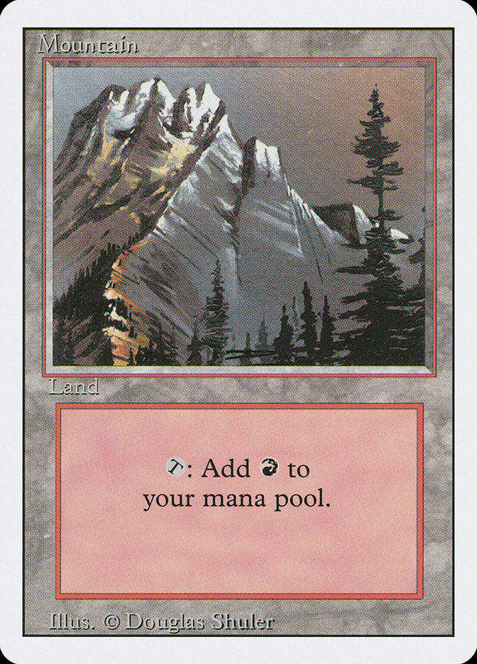 Magic | Mountain (Snow Top / Highest Point on Left) [Revised Edition] | The Nerd Merchant