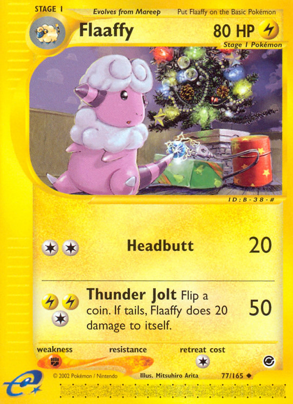 Pokemon | Flaaffy (77/165) [Expedition: Base Set] | The Nerd Merchant